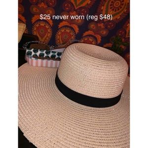 Summer and Rose Sun Hat with Changeable Band